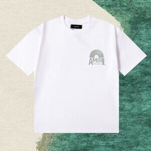AMIRI men's white short sleeve